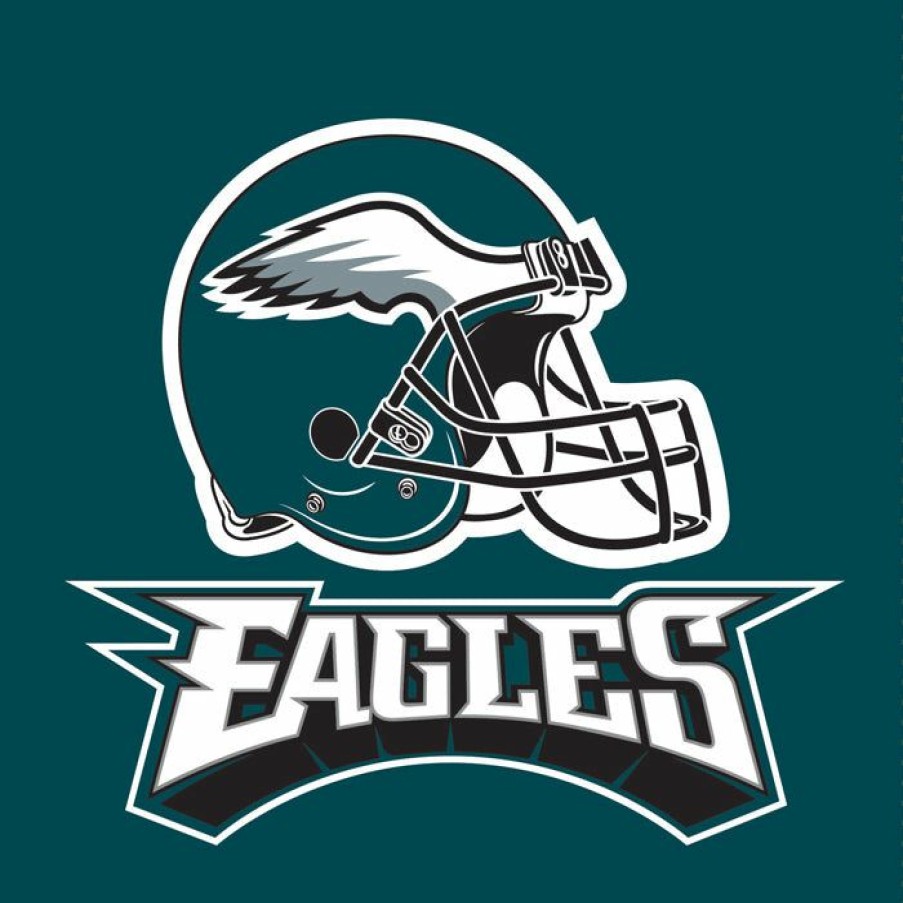 Sports * | Creative Converting Philadelphia Eagles Napkins, 16 Ct Nfl And Football Party Supplies