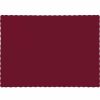 Solid Color Tableware * | Creative Converting Solid Color Tableware Burgundy Red Placemats, 50 Ct