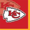 Sports * | Creative Converting Nfl And Football Party Supplies Kansas City Chiefs Beverage Napkins, 16 Ct