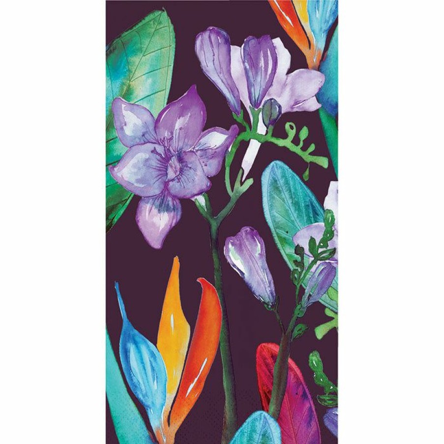 Holidays * | Creative Converting Summer, Bbq And Picnic Themed Decorations Bold Tropics Guest Towel, 3 Ply, 16 Ct