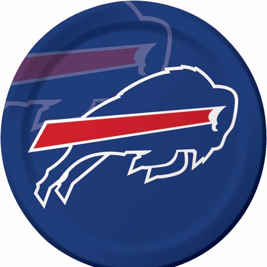 Sports * | Creative Converting Buffalo Bills Paper Plates, 8 Ct