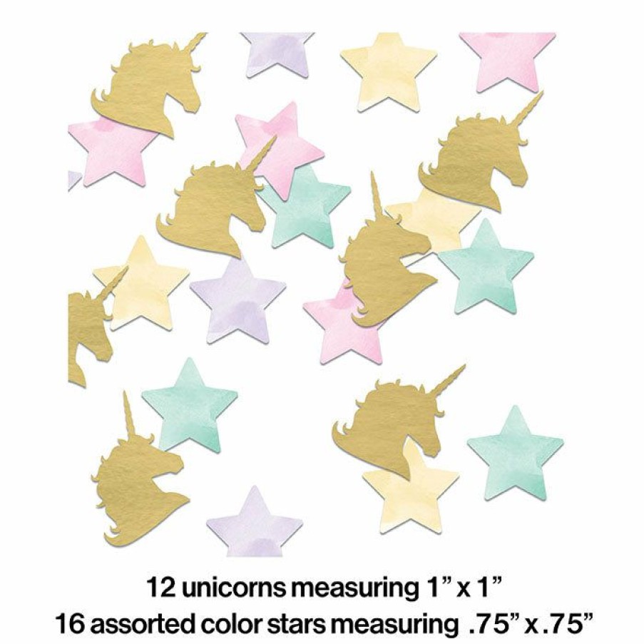 Birthdays * | Creative Converting Unicorn Sparkle Confetti (12/Case)