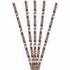 Sports * | Creative Converting San Francisco 49Ers Paper Straws, 24 Ct Nfl And Football Party Supplies