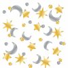 Themed Tableware * | Creative Converting Starry Night Foil Stars Table Confetti 1Ct Themed Tableware