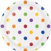 Themed Tableware * | Creative Converting Themed Tableware Dots & Stripes Dessert Plates, 8 Ct