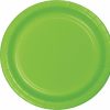 Solid Color Tableware * | Creative Converting Fresh Lime Green Paper Plates, 24 Ct