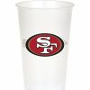 Sports * | Creative Converting San Francisco 49Ers Plastic Cup, 20Oz, 8 Ct