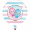 Baby Showers * | Creative Converting Gender Reveal Balloons Metallic Balloon 18 Baby Showers