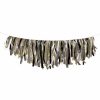 General Decorations * | Creative Converting General Decorations Black/Gold/Silver Tissue Fringe Garland, 1Ct