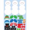 Holidays * | Creative Converting Build A Snowman Stickers, 4 Ct