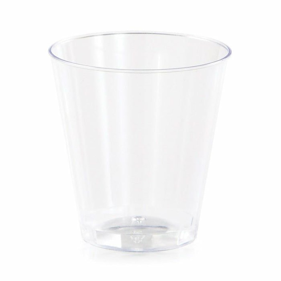 Solid Color Tableware * | Creative Converting Clear 20Ct 2 Oz Shot Glass, Clear, 20 Ct