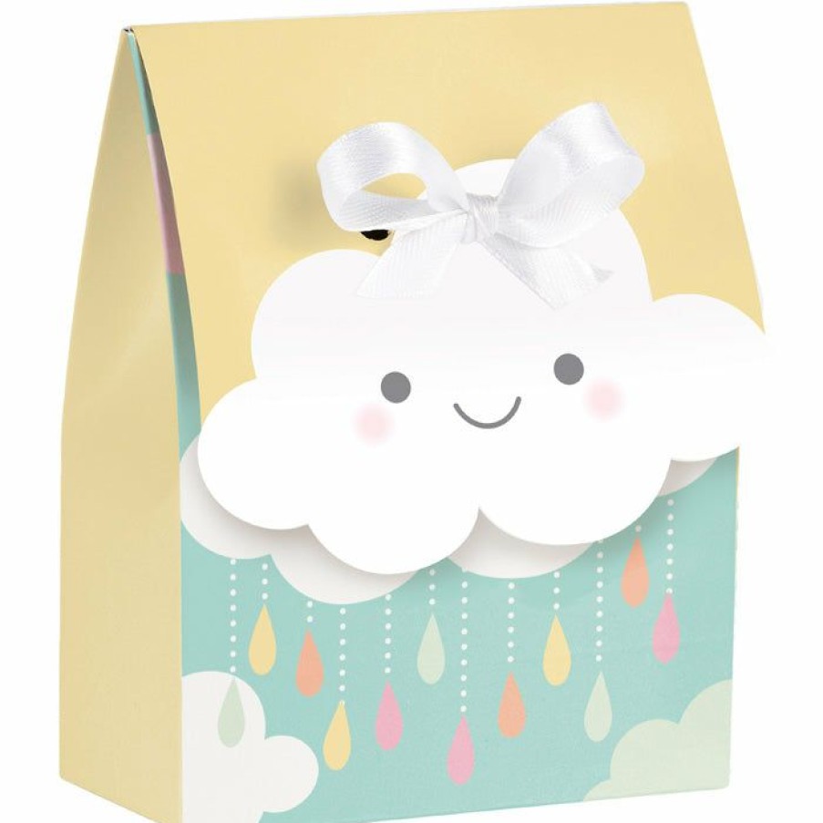 Baby Showers * | Creative Converting Sunshine Baby Shower Favor Bag W/Ribbon (Case Pack Of 72)