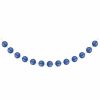 Solid Color Tableware * | Creative Converting Cobalt Mini Honeycomb Garland (Case Pack Of 12) Solid Color Tableware