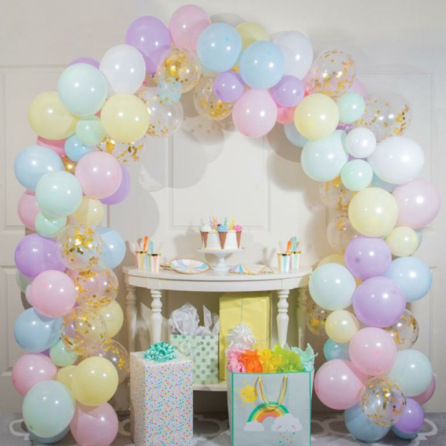 Baby Showers * | Creative Converting Pastel Balloon Garland Kit (112/Pkg) Baby Showers