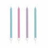 Birthdays * | Creative Converting Birthday Party Candles Pastel Candles, 12 Ct