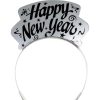 Holidays * | Creative Converting New Year'S Eve Party Supplies New Year Tiaras Silver And Gold Foil, 6 Ct