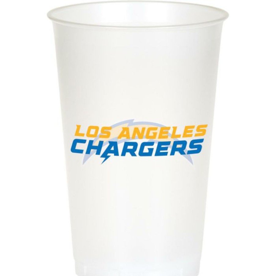 Sports * | Creative Converting Los Angeles Chargers Plastic Cup, 20Oz 8Ct