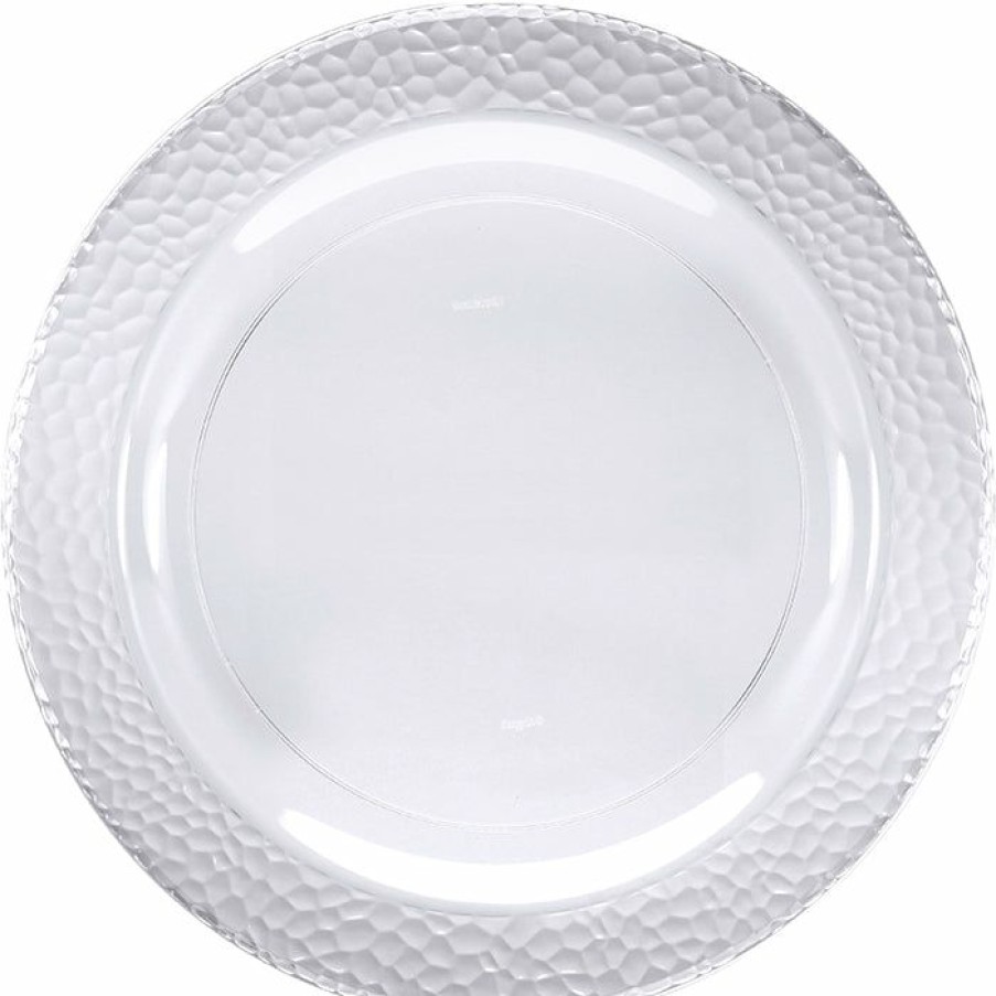 Themed Tableware * | Creative Converting 7.5 Clear Pebble Plate 10Ct