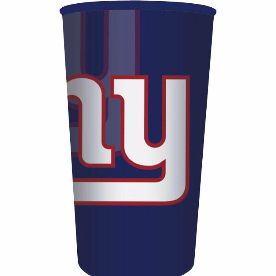 Sports * | Creative Converting Nfl And Football Party Supplies New York Giants Plastic Cup, 22 Oz