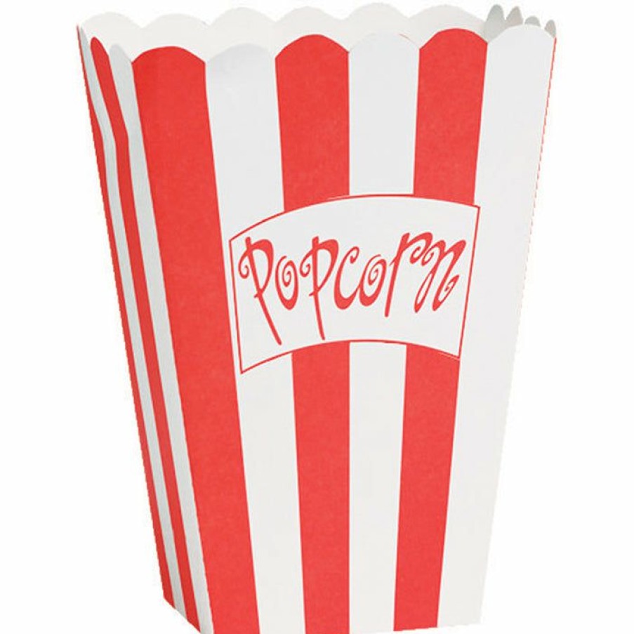 Themed Tableware * | Creative Converting Hollywood Lights Popcorn Box, 8 Ct