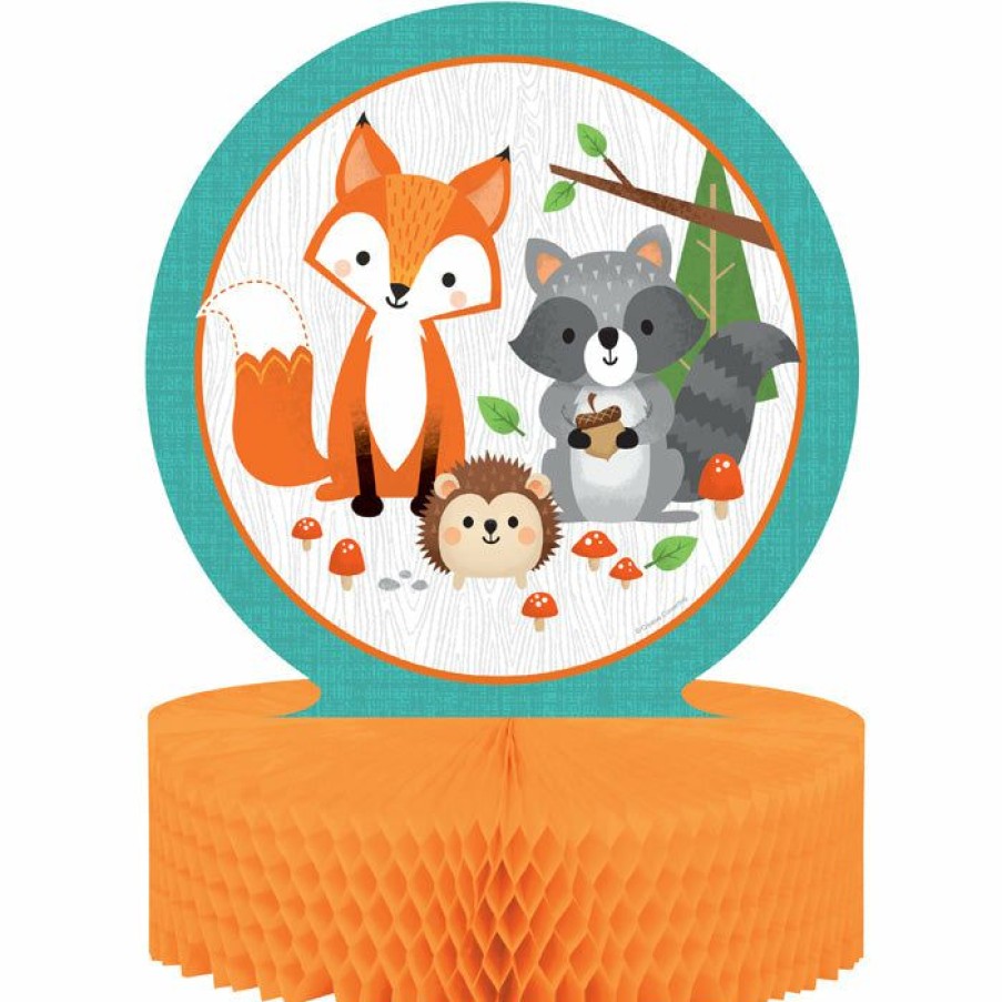 Birthdays * | Creative Converting Wild One Woodland Centerpiece 1St Birthday Party Themes