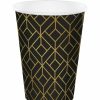 Themed Tableware * | Creative Converting Roaring 20S Paper Cups, Pack Of 8 Themed Tableware