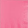 Solid Color Tableware * | Creative Converting Candy Pink Luncheon Napkin 2Ply, 50 Ct