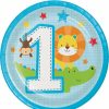 Birthdays * | Creative Converting One Is Fun Boy Dessert Plates, 8 Ct