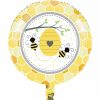 Baby Showers * | Creative Converting Bumblebee Baby Metallic Balloon 18