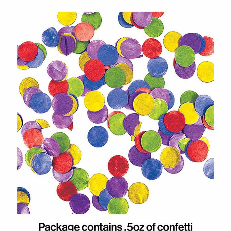 General Decorations * | Creative Converting Multicolor Tissue Confetti, 0.5 Oz