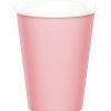 Solid Color Tableware * | Creative Converting Classic Pink Hot/Cold Paper Cups 9 Oz., 8 Ct