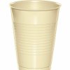 Solid Color Tableware * | Creative Converting Ivory Plastic Cups, 20 Ct