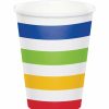 Themed Tableware * | Creative Converting Dots & Stripes Hot/Cold Cups 8Oz. 8Ct