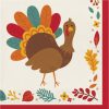 Holidays * | Creative Converting Tom Turkey Luncheon Napkin, 16 Ct Thanksgiving Party Decorations