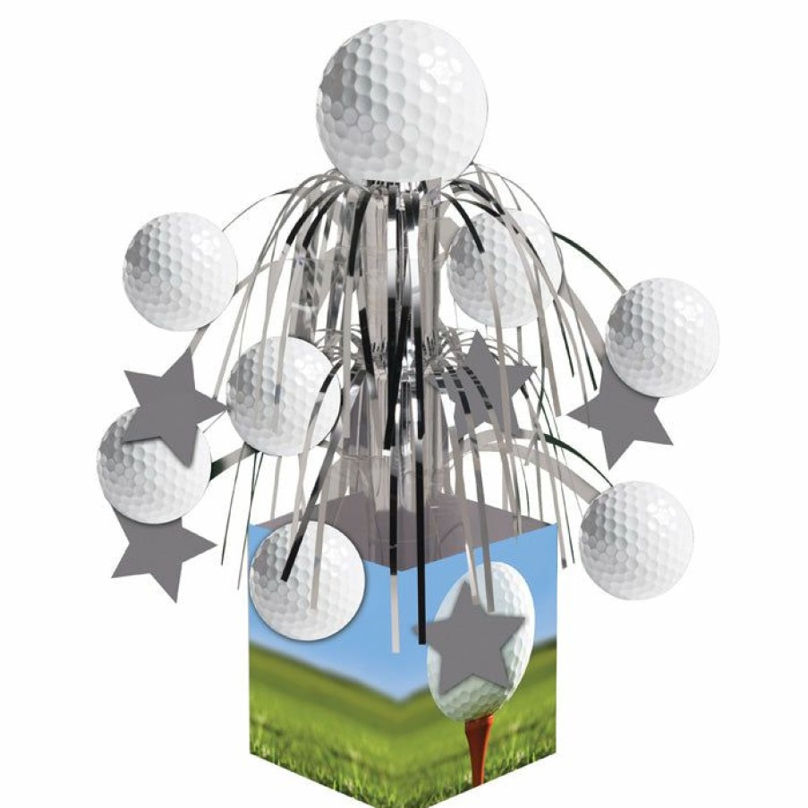 Sports * | Creative Converting Golf Centerpiece