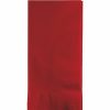 Solid Color Tableware * | Creative Converting Classic Red Dinner Napkins 2Ply 1/8Fld, 50 Ct