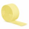 Solid Color Tableware * | Creative Converting Mimosa Crepe Streamers 81