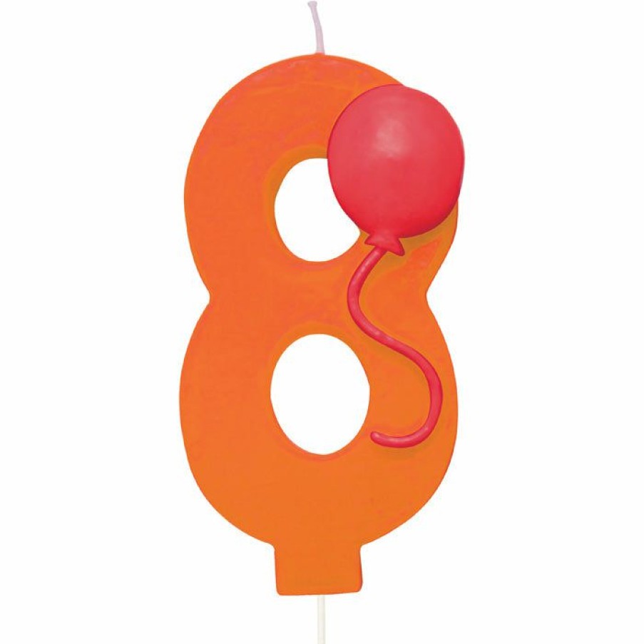 Birthdays * | Creative Converting #8 Balloon Candle