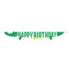 Birthdays * | Creative Converting Kids Birthday Party Themes Alligator Party Shaped Banner With Ribbon (1/Pkg)