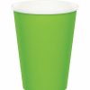 Solid Color Tableware * | Creative Converting Fresh Lime Hot/Cold Paper Cups 9 Oz., 8 Ct