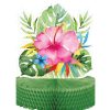 Themed Tableware * | Creative Converting Floral Paradise Honeycomb Centerpiece (1/Pkg)