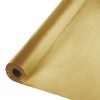 Solid Color Tableware * | Creative Converting Glittering Gold Banquet Roll 40 X 100 Solid Color Tableware