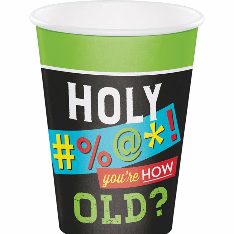 Birthdays * | Creative Converting Adult Birthday Party Themes Age Humor 12 Oz. Hot/Cold Cups (96/Case)