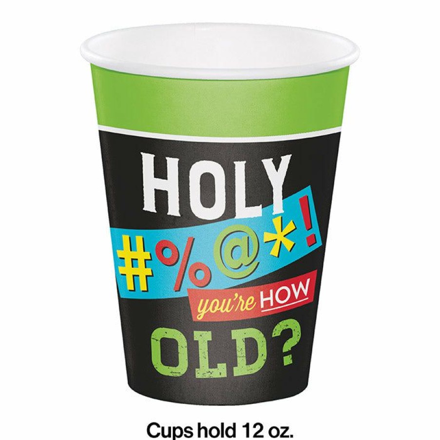 Birthdays * | Creative Converting Adult Birthday Party Themes Age Humor 12 Oz. Hot/Cold Cups (96/Case)