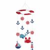 Baby Showers * | Creative Converting Baby Showers Nautical Baby Shower Hanging Mobiles 6 Ct