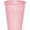 Solid Color Tableware * | Creative Converting Classic Pink Plastic Cups, 20 Ct