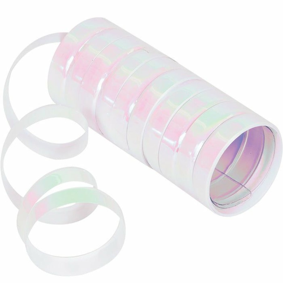 Themed Tableware * | Creative Converting Iridescent Party Ribbon Themed Tableware