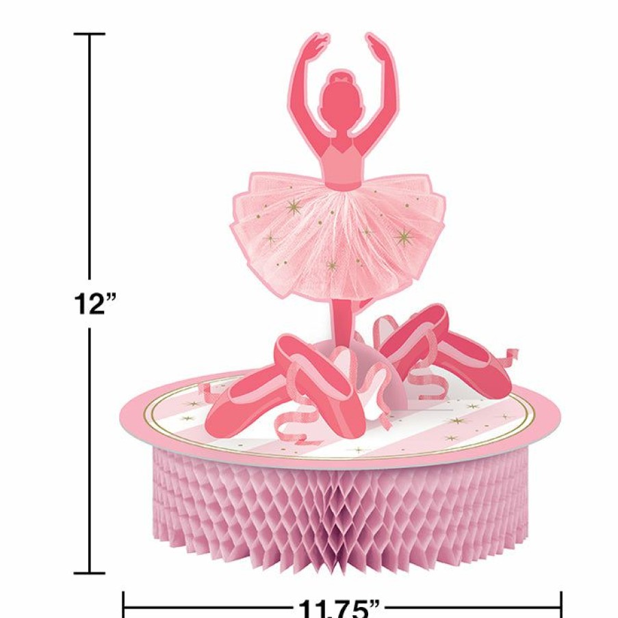 Birthdays * | Creative Converting Kids Birthday Party Themes Ballet Centerpiece