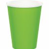 Solid Color Tableware * | Creative Converting Fresh Lime Hot/Cold Paper Cups 9 Oz., 24 Ct