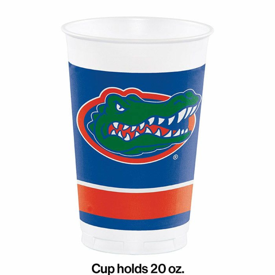 Sports * | Creative Converting University Of Florida 20 Oz Plastic Cups, 8 Ct